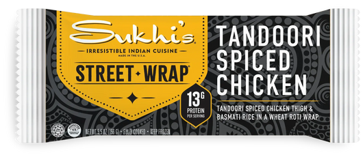 Tandoori Spiced Chicken Street Wrap | Sukhi's