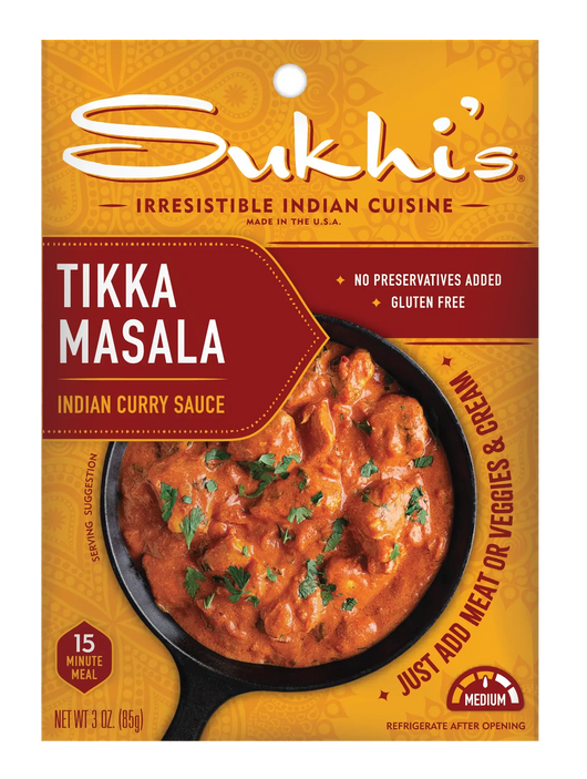 Tikka Masala Indian Curry Sauce | Sukhi's
