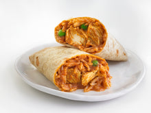 Load image into Gallery viewer, Chicken Tikka Masala Wrap on a plate
