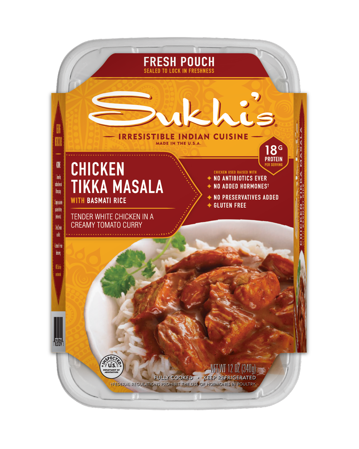 Chicken Tikka Masala with Basmati Rice Meal