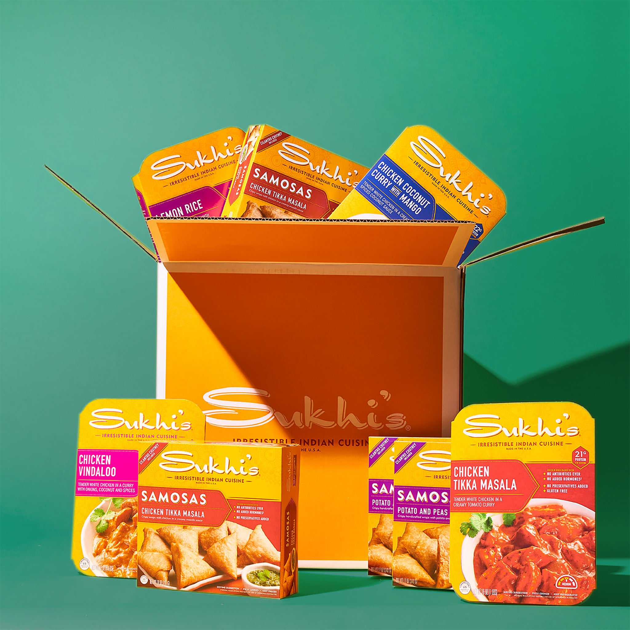 Taste of India Bundle - 8pk Samosas & Entrees